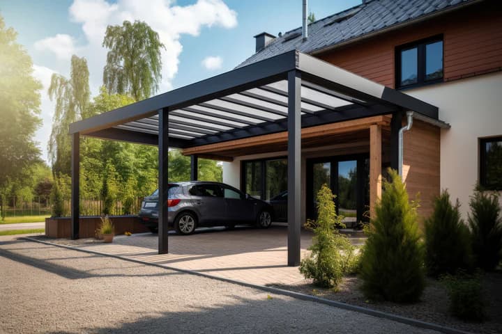 Die besten Doppelcarports aus Stahl für große Einfahrten