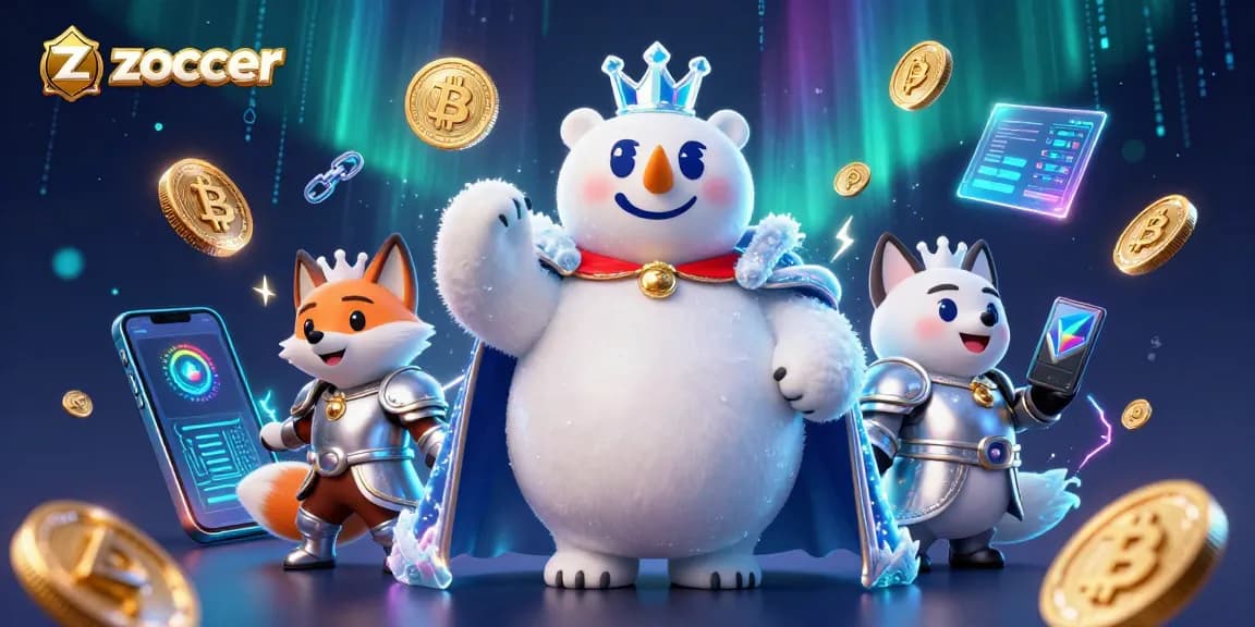 Zoccer ignites excitement in online gaming, showcasing dynamic characters and crypto elements.
