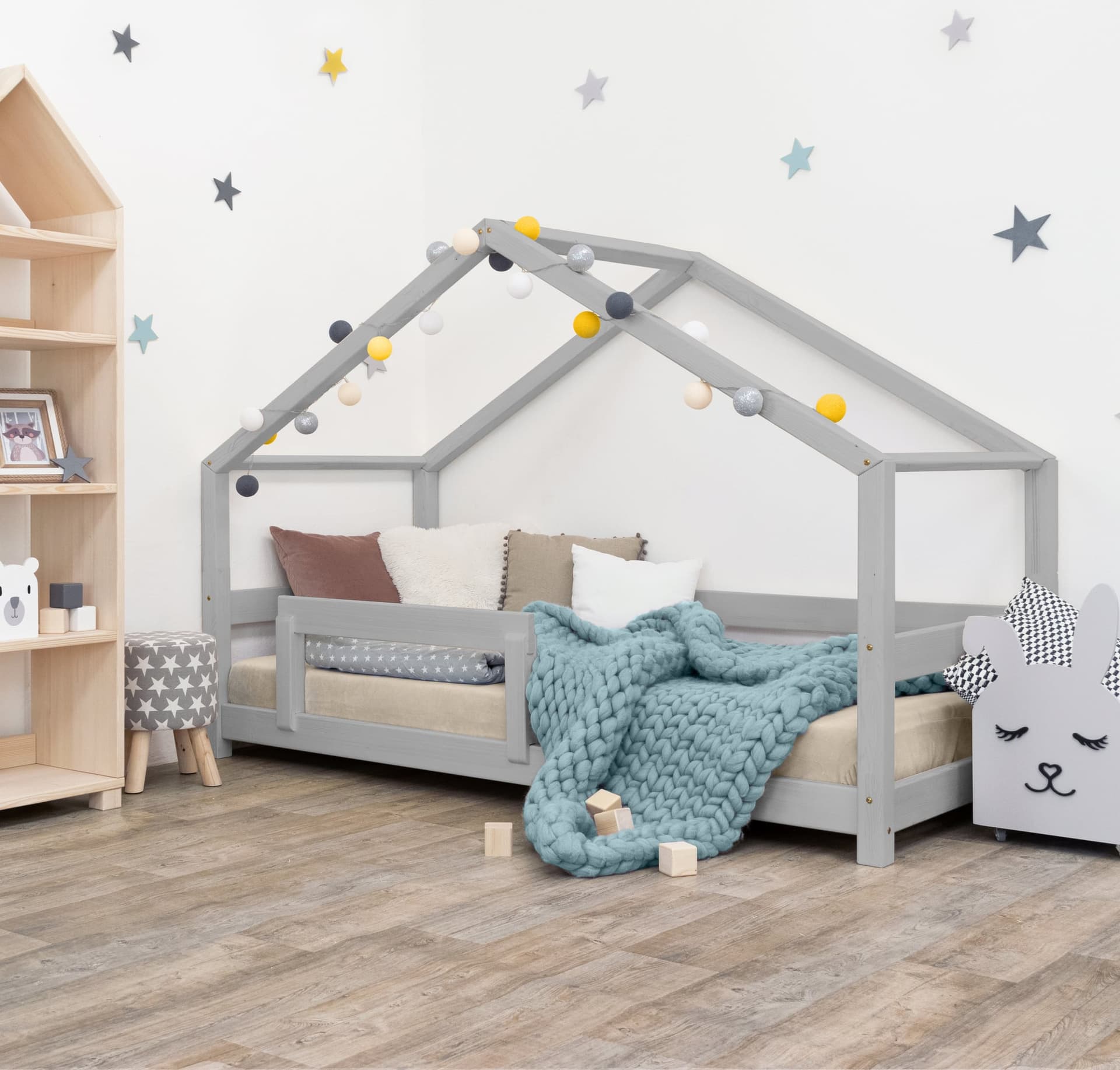 TiCAA Bodenbett 120x200 – Sicherer Schlaf, mehr Platz