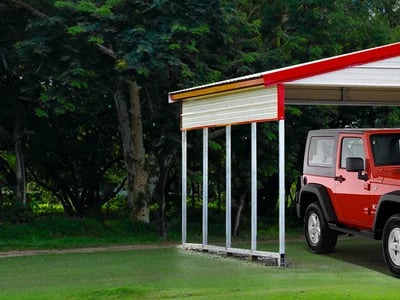 Carport Metall: Günstige, langlebige und sichere Alternative zur Garage