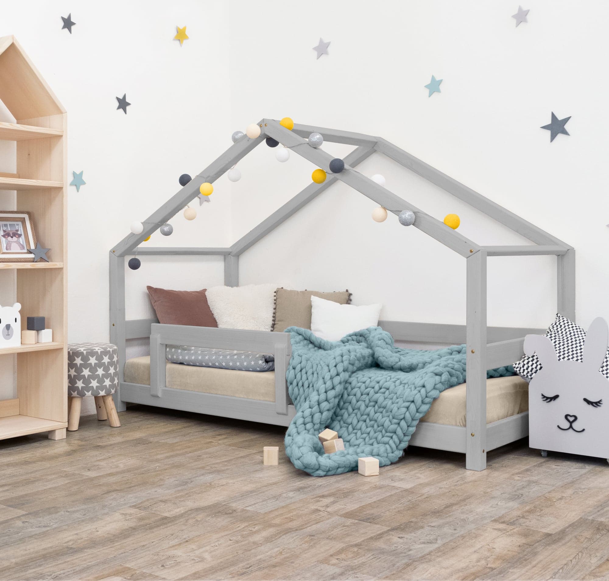 TiCAA Bodenbett 120x200 – Sicherer Schlaf, mehr Platz