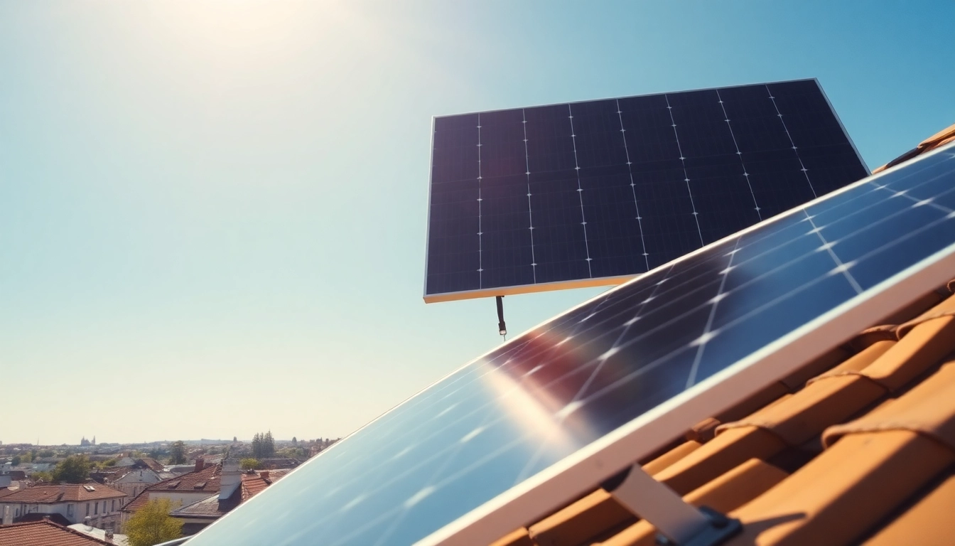 PV anlage kosten wien - Professionelle Solaranlage auf einem Wiener Hausdach mit modernster Technologie.