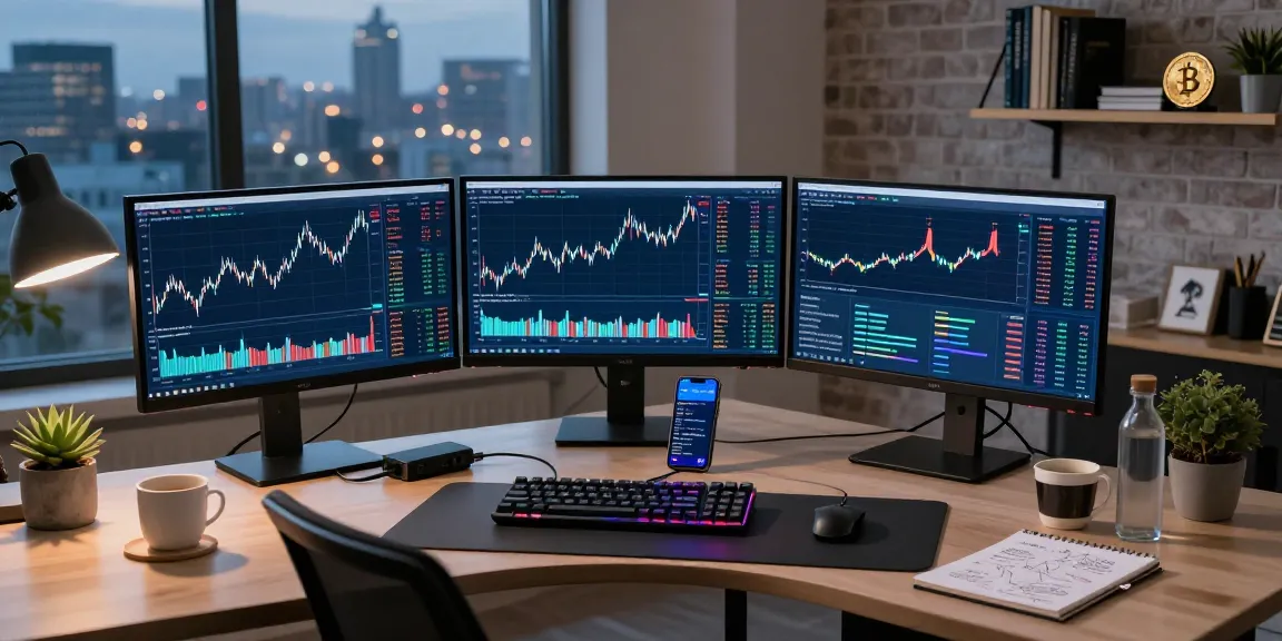 edimakor Videoeditor in einer modernen Krypto-Handelsumgebung mit Bitcoin-Charts und DeFi-Daten